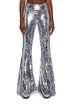 パンツ GLITTER SKIRPANTS BELPER BELPER(ベルパー)のGLITTER SKIRPANTS SILVER(パンツ)の通販